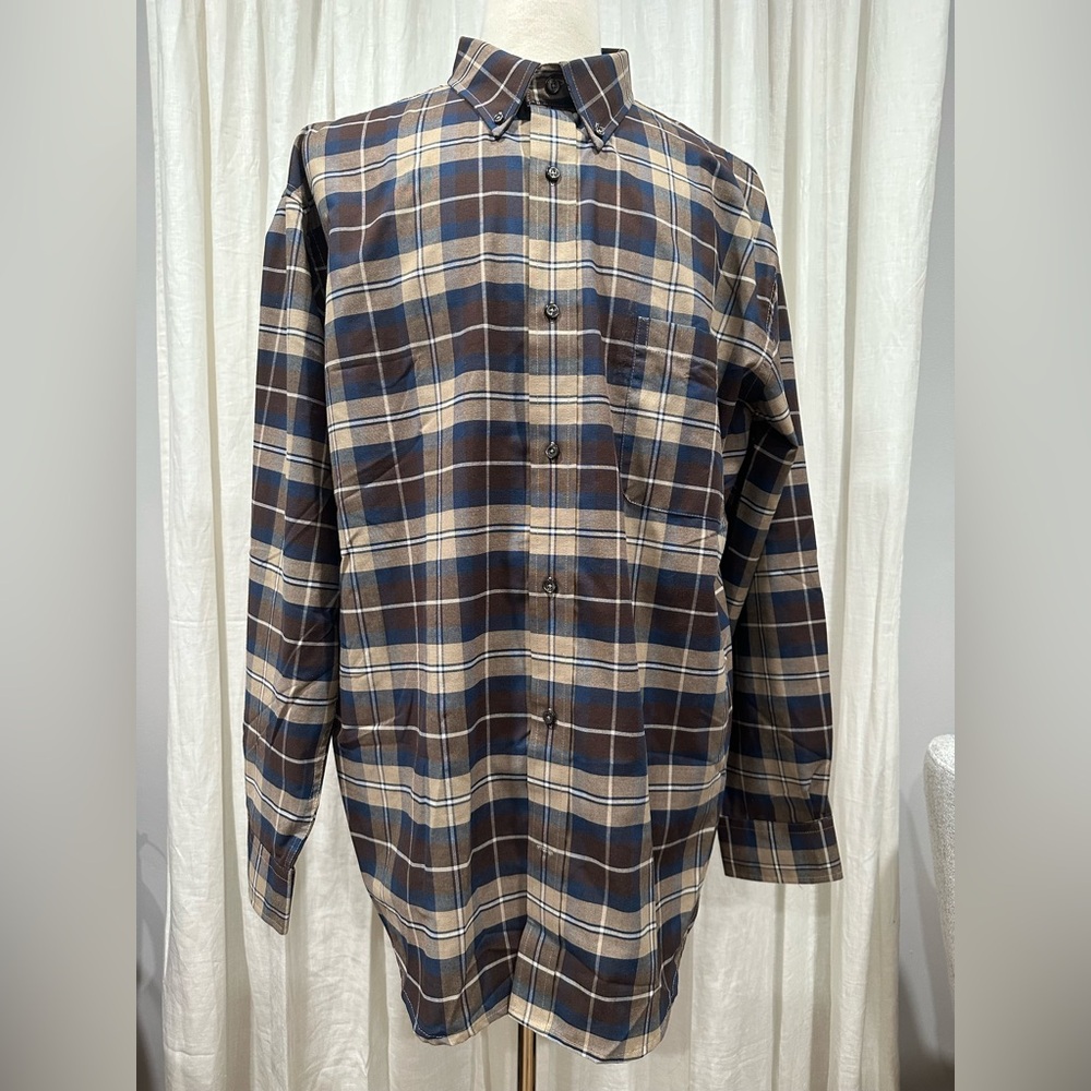 St John’s Bay Button down shirt size XL TALL
